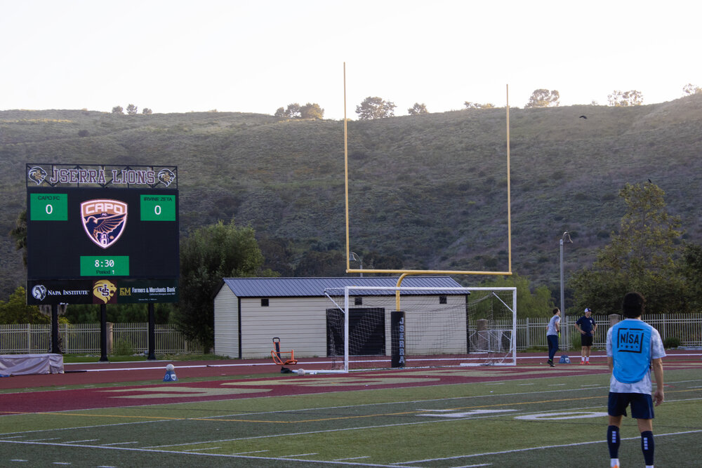 Capo FC goalposts soccer and football