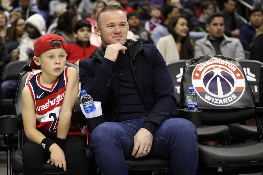 Wayne Rooney Washington Wizards