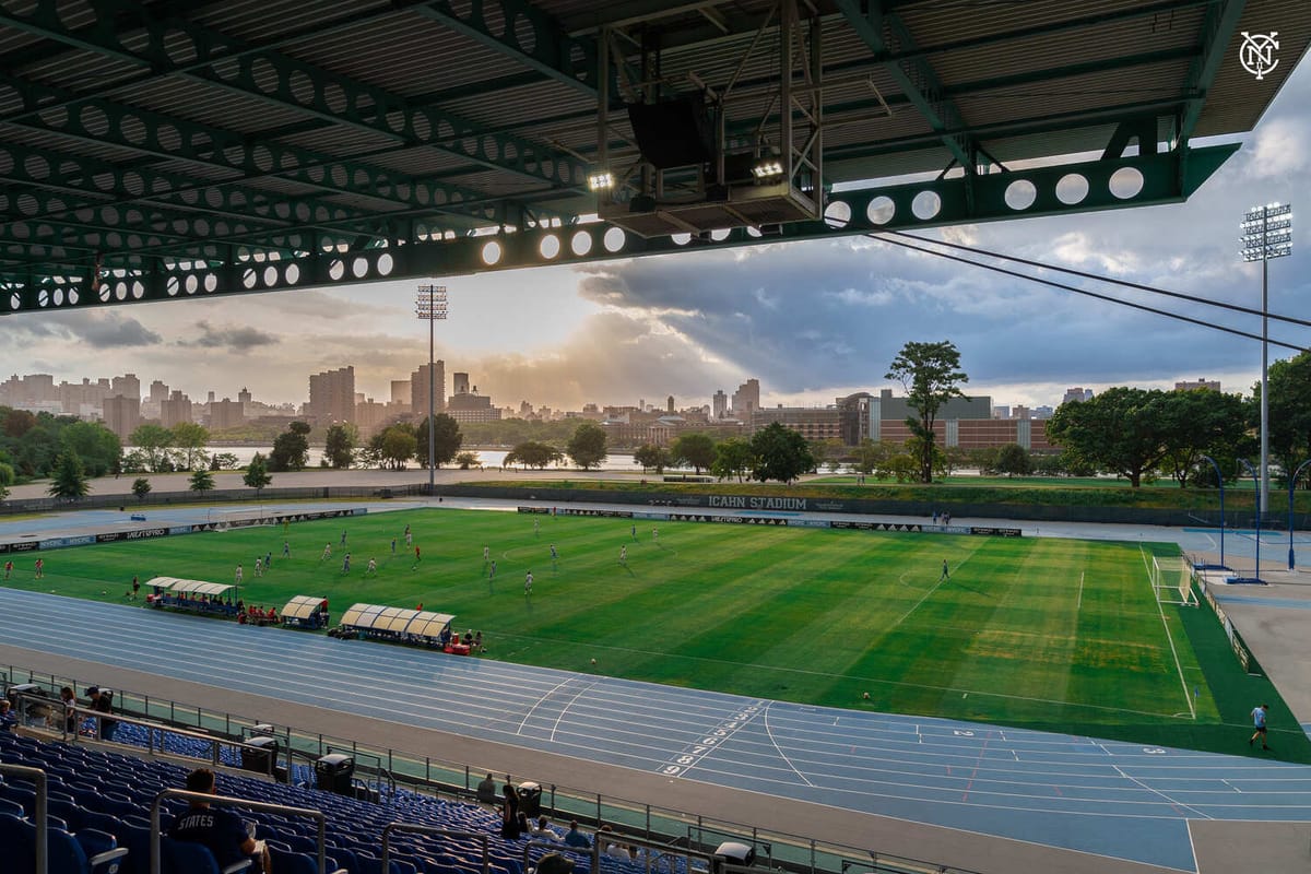 New York City FC II Play First Game At Icahn Stadium Randall’s Island