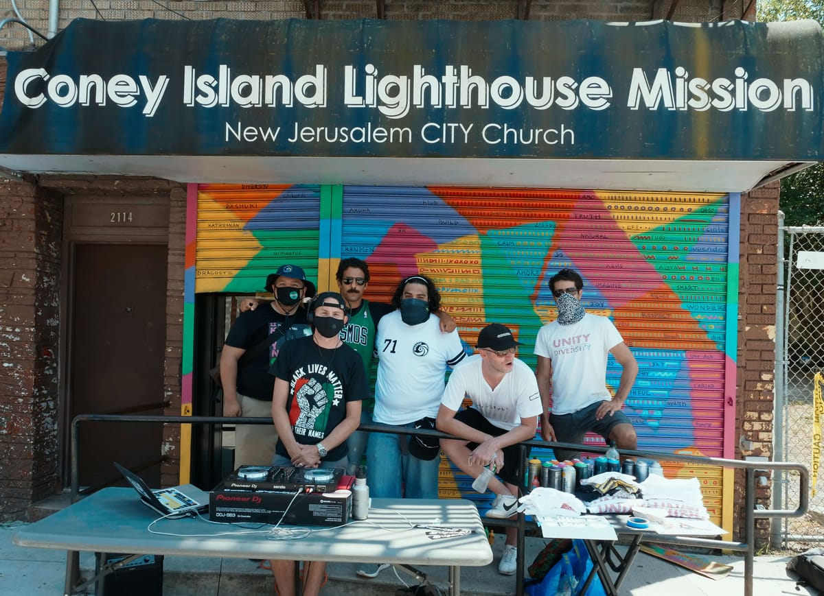 Cosmos in the Community: Beautifying the Lighthouse Mission