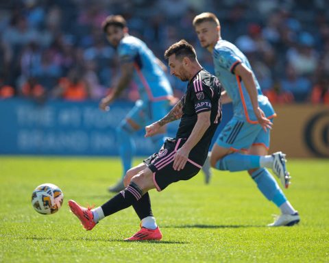 Lionel Messi Yankee Stadium New York City