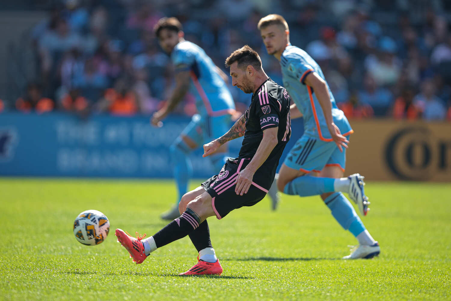 Lionel Messi Yankee Stadium New York City