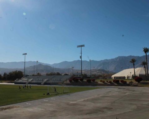 Soccer at Cathedral City High School in Cathedral City, Calif